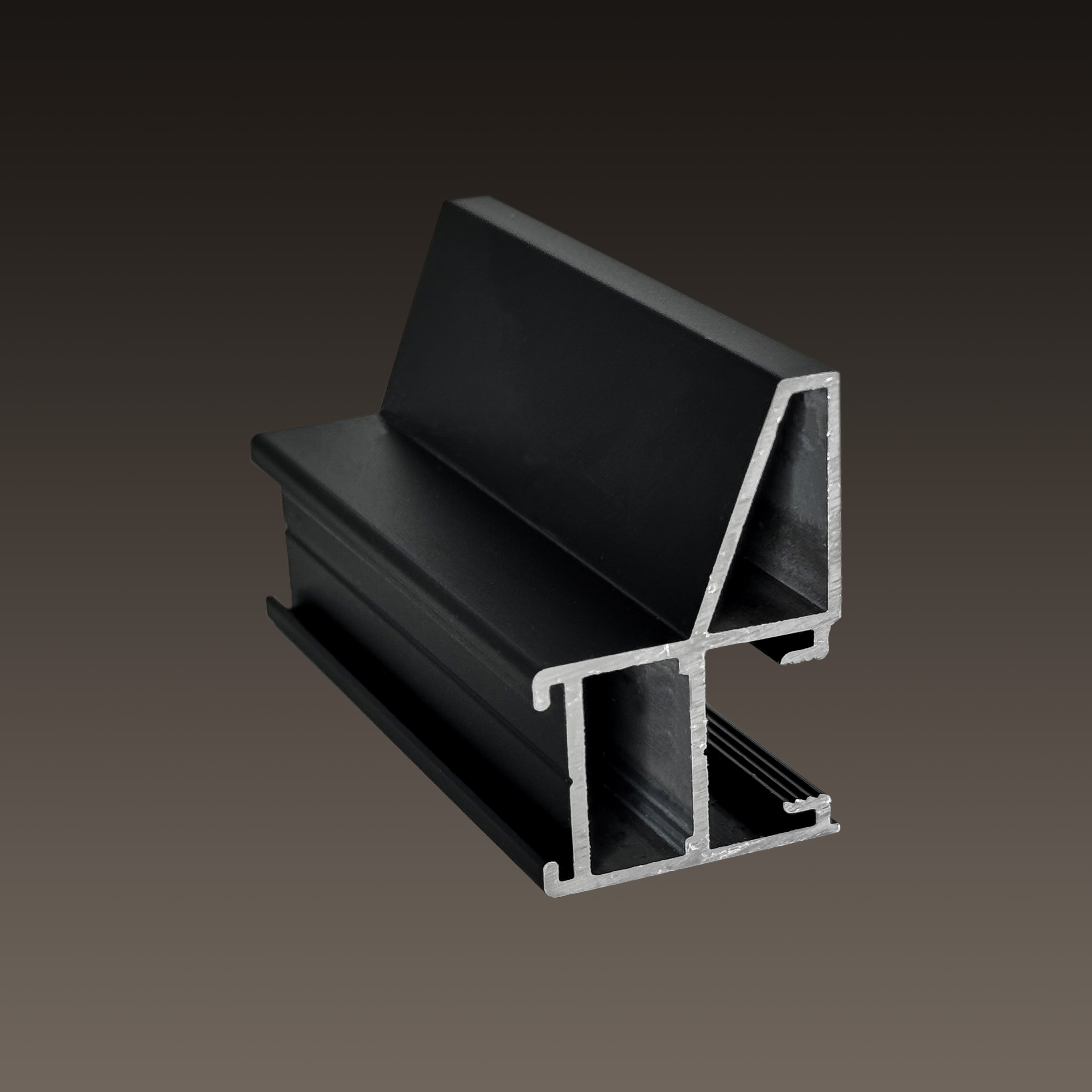 Чорний матовий